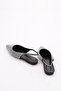 Women's Ballerina Black Silver Stone 41521085 - 3