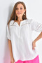 White Color Basic Blouse - 2