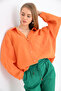 Women's Long Sleeve Oversized 100% Modal Basic Shirt - 2