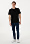 Men's Regular Fit Crew Neck Black T-Shirt 50299544-VR046 - 4
