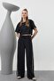 32182 Women's Stripe Short Sleeve Suit