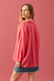 Kadın Uzun Kollu Oversize %100 Modal Basic Gömlek - 5