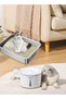 Large Stainless Steel Cat Litter Box Cats Toilet Metal Kitten Litter Pan - 5