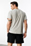 تي شيرت رجالي 100% قطن بقصة عادية وفتحة رقبة دائرية تي شيرت أساسي BASIC-T-SHIRT1 - 5