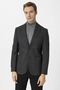 Regular Kalıp Armür Desenli Blazer Ceket