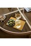 Tray, Brass Color, 28X20 cm - 5