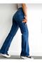 New Season's Palazzo High Belt Pants - 2