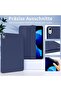 Case for iPad 10th Generation 10.9-inch (A2696/A2757) Ultra Thin TPU Smart Folio - Navy - 3