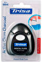 Trisa Dental Floss Active Clean Charcoal,Professional, 40m waxed mint, Finest Swiss Oral care,