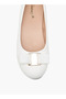Bow Accent Slip-On Ballerina Shoes - 4
