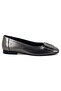 2511103 Genuine Leather Women's Daily Ballerinas-Platinum - 2