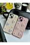 iPhone 14 Plus - 15 Plus Compatible Stone Heart Design Silicone Case with Toy - 6