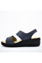 Orthopedic Leather Slippers with Velcro Soles 10403 - 2
