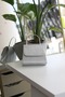 Women's Silver Line Textured Metal Handle Evening Dress Hand Shoulder Bag
