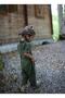 Khaki Şile Cloth Collared Pocket Jumpsuit - 2