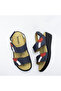 Orthopedic Leather Slippers with Velcro Soles 10403 - 3