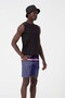 Miami Beach Water Propulsive Quick Dry Fabric Men's Swim Shorts - 7