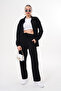 Women's Long Sleeve Shirt Short Leg Bottom-Top Suit - 2