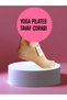 2 Pairs of Ballet Socks Invisible Socks Sports Yoga Pilates Sneakers Anti-Slip Silicone Sole 36-40 Cream Black - 5