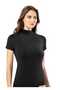 Women's 3-Pack Short Sleeve Half-Thigh Tank Top T-Shirt - 8