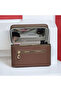 Makeup Travel Care Case with Makeup Mirror Brown - 5