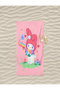 Melody Patterned Digital Printed Young Girl's Printed Beach Bath Towel