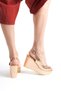 Juliet; Women, Rose Gold, 9 cm Wedge Heeled Shoes (Please Read the Product Description for the Mold) - 3