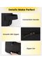 Toiletry Bag Hanging Dopp Kit for Men Water Resistant Shaving Bag with Large Capacity for Travel - Black - 4