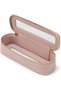 Makeup Brush Travel Case Slim Makeup Bag for Women Clear Cosmetic Bag Cute Makeup Case Pink Toiletry Bag for Traveling Transparent Car Makeup Bag Aesthetic Makeup Brush Bag