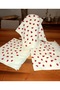 Set of 3 Kitchen Towels 40X60 Cm., Printed Towels with Pictures, Patterned Cream Kitchen Towels Drying Cloth - 7