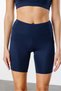 High Waist Recovery Double Pocket Biker Shorts Short Sports Leggings Short-Leggings - 6