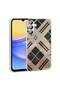 متوافق مع هاتف Galaxy A56 - غطاء حماية منقوش بنمط Mep - هندسي - T36854