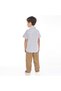 Tan Waistcoat And Pant Set With Shirt And Bow Tie - 4