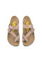 Genuine Leather Unisex Antique Mink Nubuck Slippers