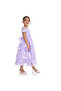 Lilac 3D Flower Mesh Occasion Dress - 3