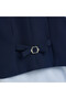 Blue Waistcoat And Short Set With Shirt And Bow Tie - 6