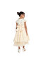 Chic Pink Satin & Lace Party Dress With Mesh & Decoration - 3