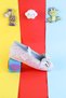 Girl's Orthopedic Bow Detailed Wedding Evening Dress Single Strip Velcro Daily Summer Ballerina Shoes - 4