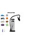 17cm Bicycle Pump Alkano Tire Inflator Pump Auto Motor Bike Ball Boots Inflation Pump End Gift - 2
