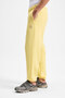 Yoane Men's Tie Elastic Waist and Leg Yellow Sweatpants - 4