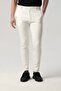 Italian Cut White Fabric Trousers 1012-05