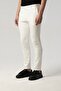 Italian Cut White Fabric Trousers 1012-05 - 4
