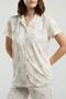 Shirt Collar Women's Pajama Set - 4