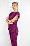 Unisex Light Plum Stretch Fabric Nurse Doctor Uniform Scrubs - 5