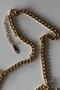 Golden Flowers Steel Necklace - 5