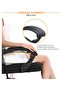 Compact Lockable Office Table with Ergonomic Reclining Mesh Office Chair - 6