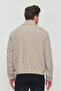 Men's Beige Cotton Seasonal Coat - 4
