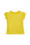 Yellow Basic Baby Girl Snap Neck Watermelon Sleeve T-Shirt - 2