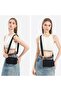 Small Size Crinkle Fabric Women's Messenger Bag Smart Bags 3268 - 4