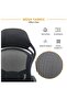 Compact Lockable Office Table with Ergonomic Reclining Mesh Office Chair - 7